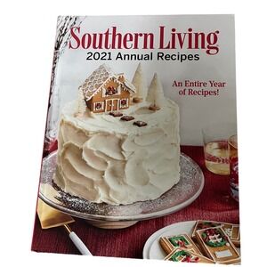 Southern Living 2021 Annual Recipes Cookbook OS Red Southern Cooking Hardcover